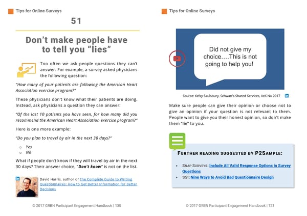 101 Tips to Improve the Research Participant User Experience - Page 66