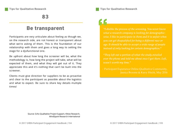 101 Tips to Improve the Research Participant User Experience - Page 98