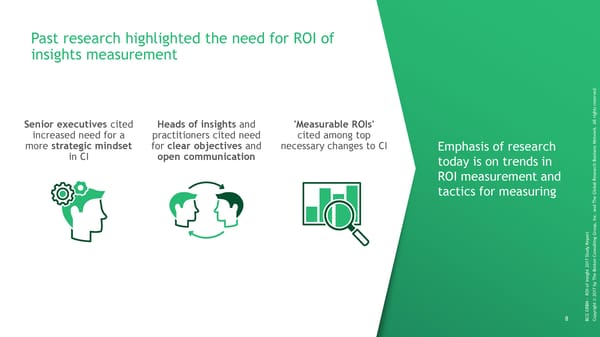ROI of Insights | Report - Page 9
