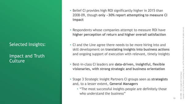 ROI of Insights | Report - Page 13