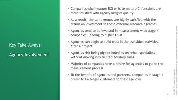 ROI of Insights | Report - Page 68