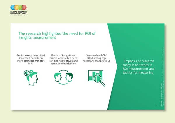 2015 CI Benchmarking Study | Key Findings - Page 2