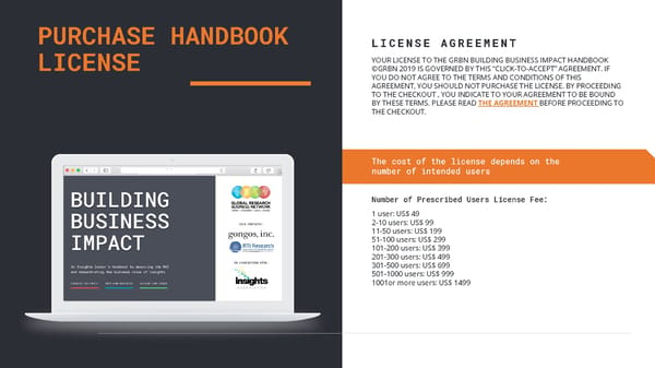 Purchase Handbook License - Page 1